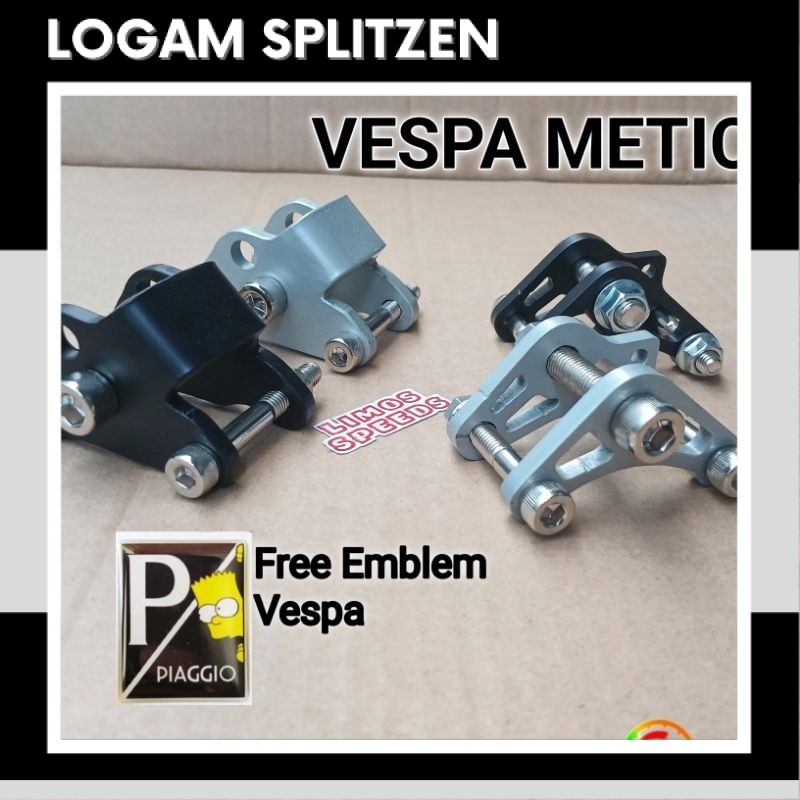 Lowering Kit Vespa Sprint Lx Primavera S Gts Pemendek Shock Belakang Vespa Matic