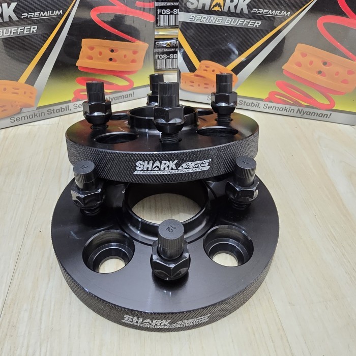2 Pcs Heavy Duty Wheel Spacer Velg Adaptor Roda Honda Jazz GD3 / GE8 / GK5 Th 2004 - ON Alumunium Al