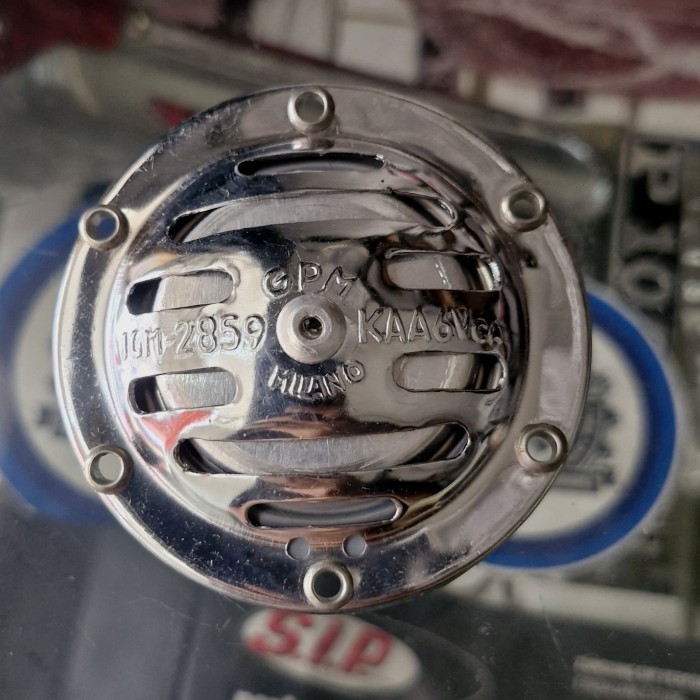 Klakson Gpm Milano Detail Original Vespa Vbb Vnb Vba Kongo Sprint S Gl super