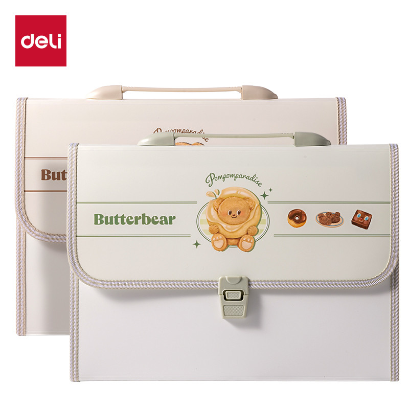 

Deli x Butterbear | Map Tas Dokumen (Expanding File) | 13 Pocket | HY601