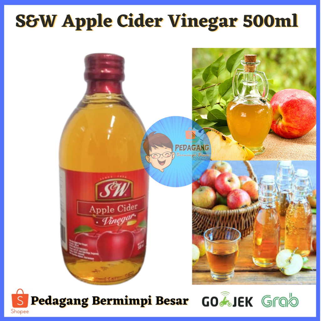 

S&W Apple Cider Vinegar 500ml/ Chuka Apel