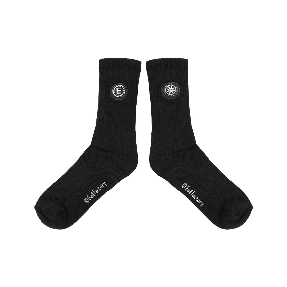 EVIL X BURGERKILL - SOCKS BLACK