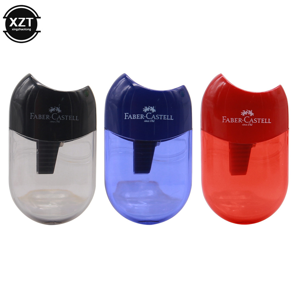 

Single Hole Double Hole Pencil Sharpener Creative Transparent Pen Knife Kawaii Kid Student Cutting Stationery School Supplies