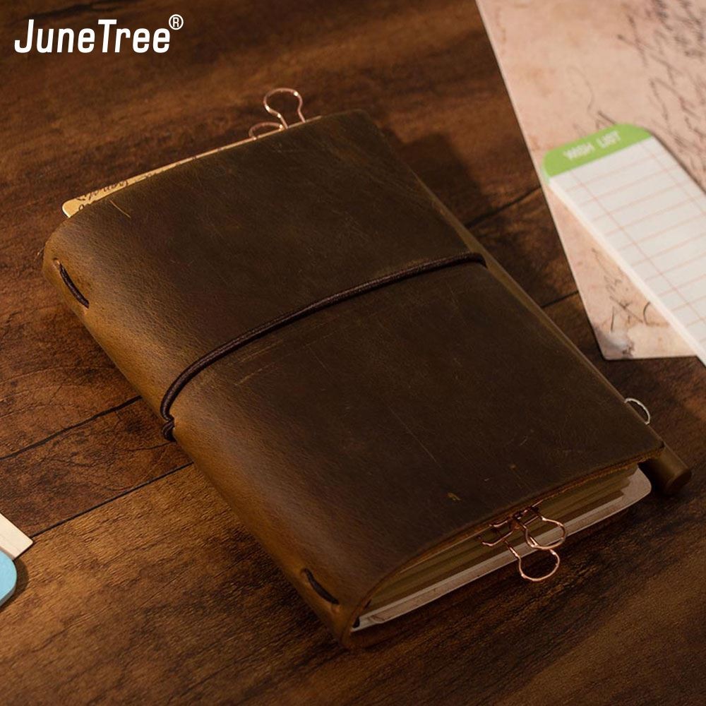 

Vintage Refill Journals Diary leather midori notepad planner stationery nootbook note books notebook daily paper school supplies
