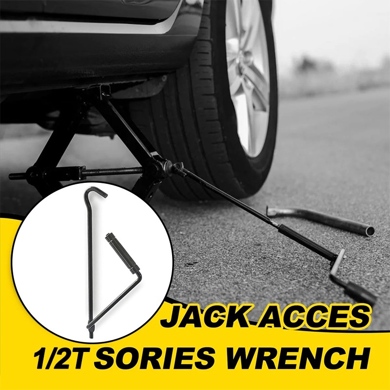 Alat Dongkrak Mobil / Universal Lipat Pemutar Dongkrak Mobil Handle Dongkrak Puteran Dongkrak Mobil