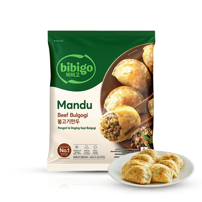 

CJ BIBIGO Mandu Beef Bulgogi 400g