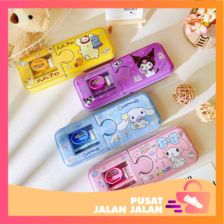 

PJJ - S6003 Kotak Pensil Sanrio Bening 2 Tingkat / Kotak Pensil Sanrio / Kotak Pensil Lucu / Kotak Pensil Anak / Kotak Pensil