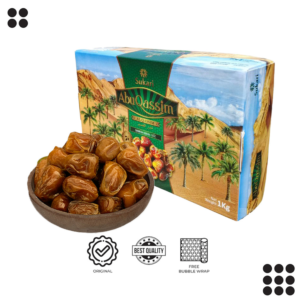 

KURMA SUKARI ABU QASSIM PREMIUM KEMASAN 1KG