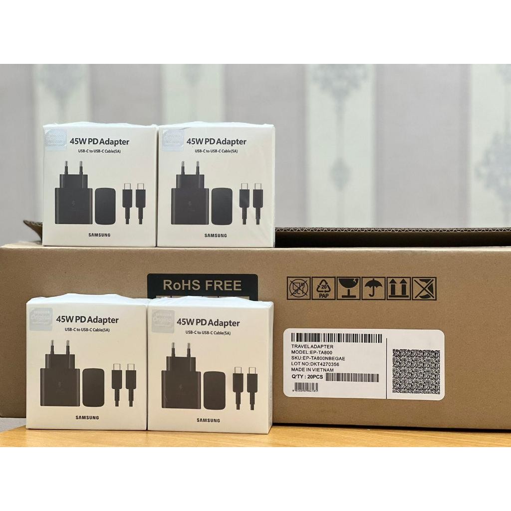 Charger Samsung 45watt Ori / CHARGER ORI SAMSUNG 45 WATT