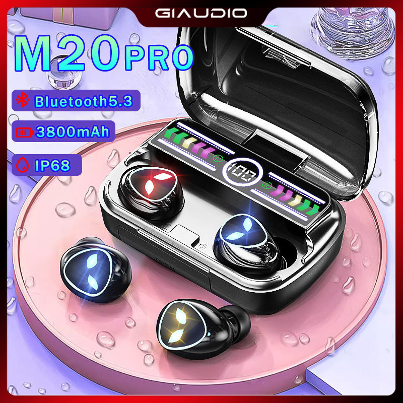 HILP UpgradeTws M20 Pro M10 M19 F9 Wireless Earphone Bluetooth V5.3 Tws Gaming Headset