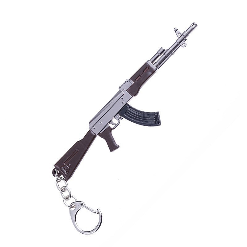Miniatur Senjata AK47 Mini Asli Import Koleksi Pajangan Hiasan Gantungan Kunci