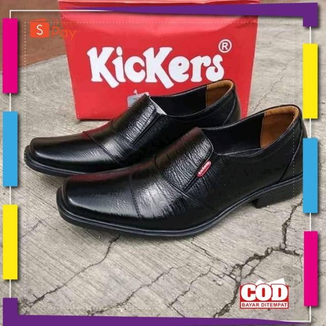 UKURAN SIZE 37 38 39 40 41 42 43 44 45 / SEPATU PANTOFEL KULIT ASLI PRIA