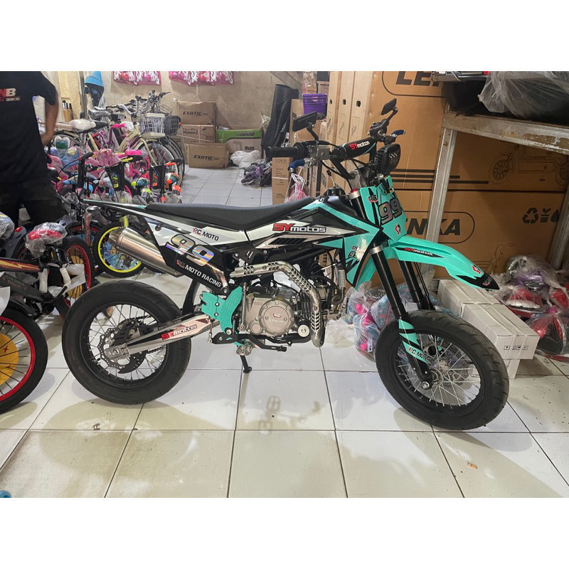 Flash Saleh ramadan big saleh Motor Mini Trail 150cc SYMOTOS 99 Supermoto / Motor Mini Trail SYMOTOS