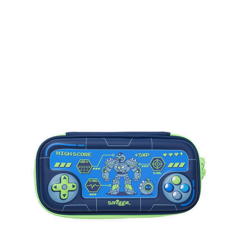 

Smiggle Energetic Small Hardtop Pencil Case - IGL454636NAV