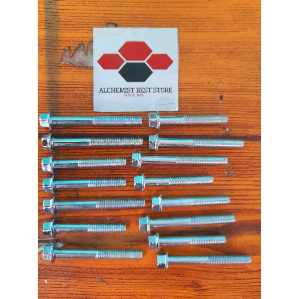 Baut Motor COD Baut Block Mesin Vega R New / Baut Baud Block Mesin Vega R New 1Set