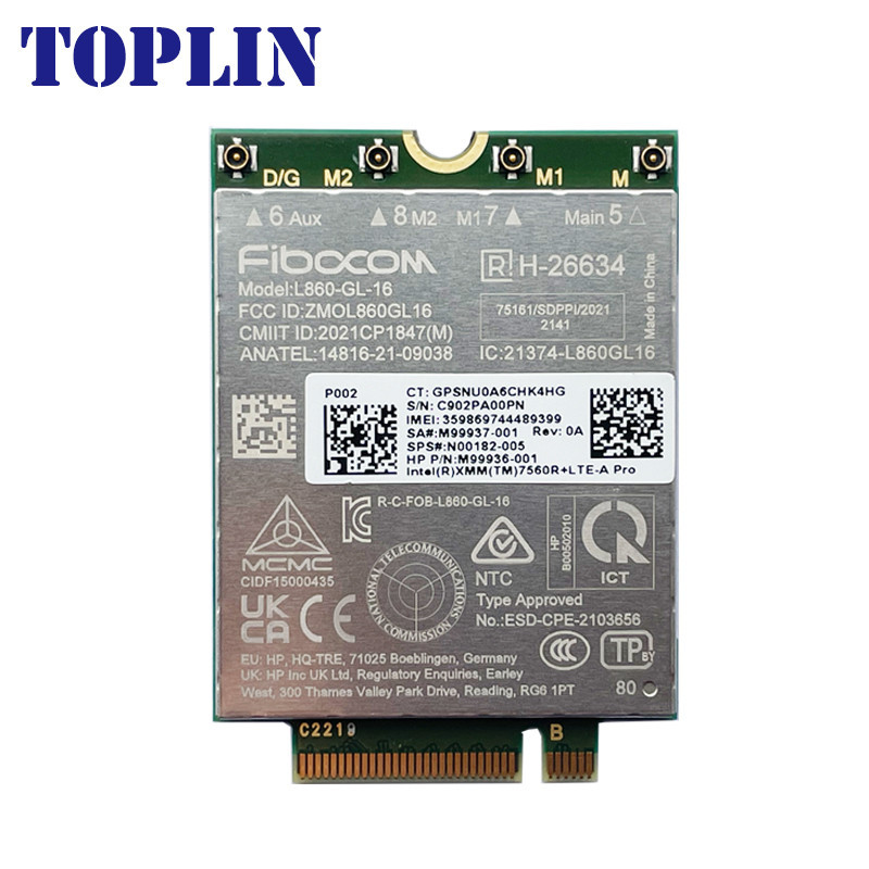 L860-GL-16 LTE CAT16 Module for 4G L860-GL N00182-005 4G modem NGFF M.2 For HP Laptop