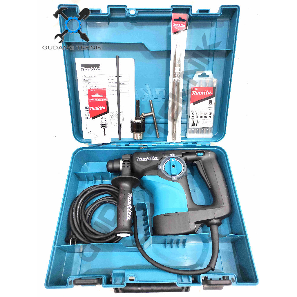 promo spesial Rotary Hammer HR2810 MAKITA / Mesin Bor Bobok Beton Tembok HR 2810 HR-2810 MAKITA