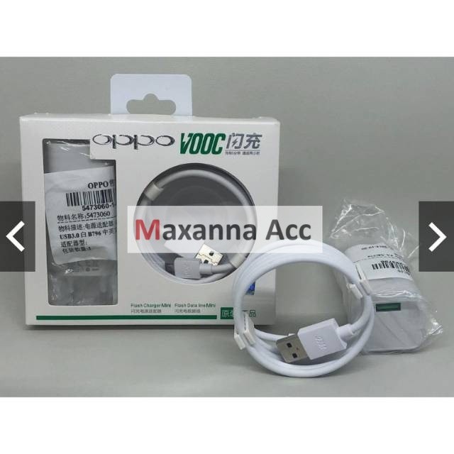 [MAXANNA] Original 100% Charger OPPO VOOC 4A / TC OPPO VOOC 4A