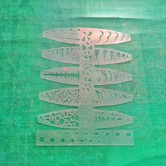 stencil mata pancing ikan