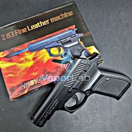 BISA COD !! mancis korek api gas bara model pistol makarov gun lighter full besi BPS