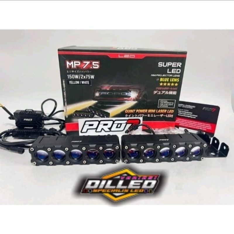 PRO7 MP 7.5 150 W | PRO7 MP 7.5 | LAMPU MINI PROJECTOR PRO7 MP 75 LASER GUN 75 W X 2 150 W