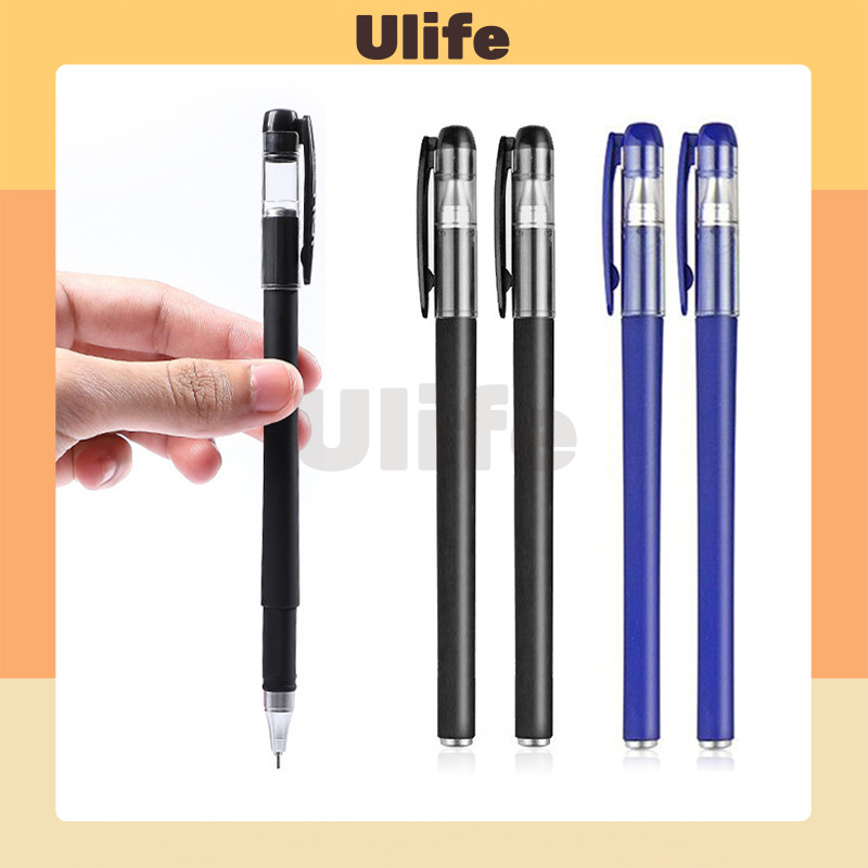 

Gel Pen Pulpen / Gel Tabung Jarum Penuh 2 Warna 0.5mm 1 PCS / Sekolah Kantor Bolpoint Tinta Gel Cair