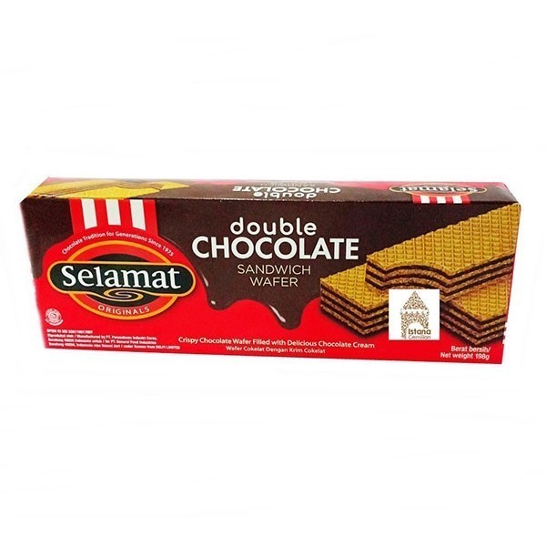 

HPM - SELAMAT WAFER DOUBLE CHOCOLATE 145 GR - ARM