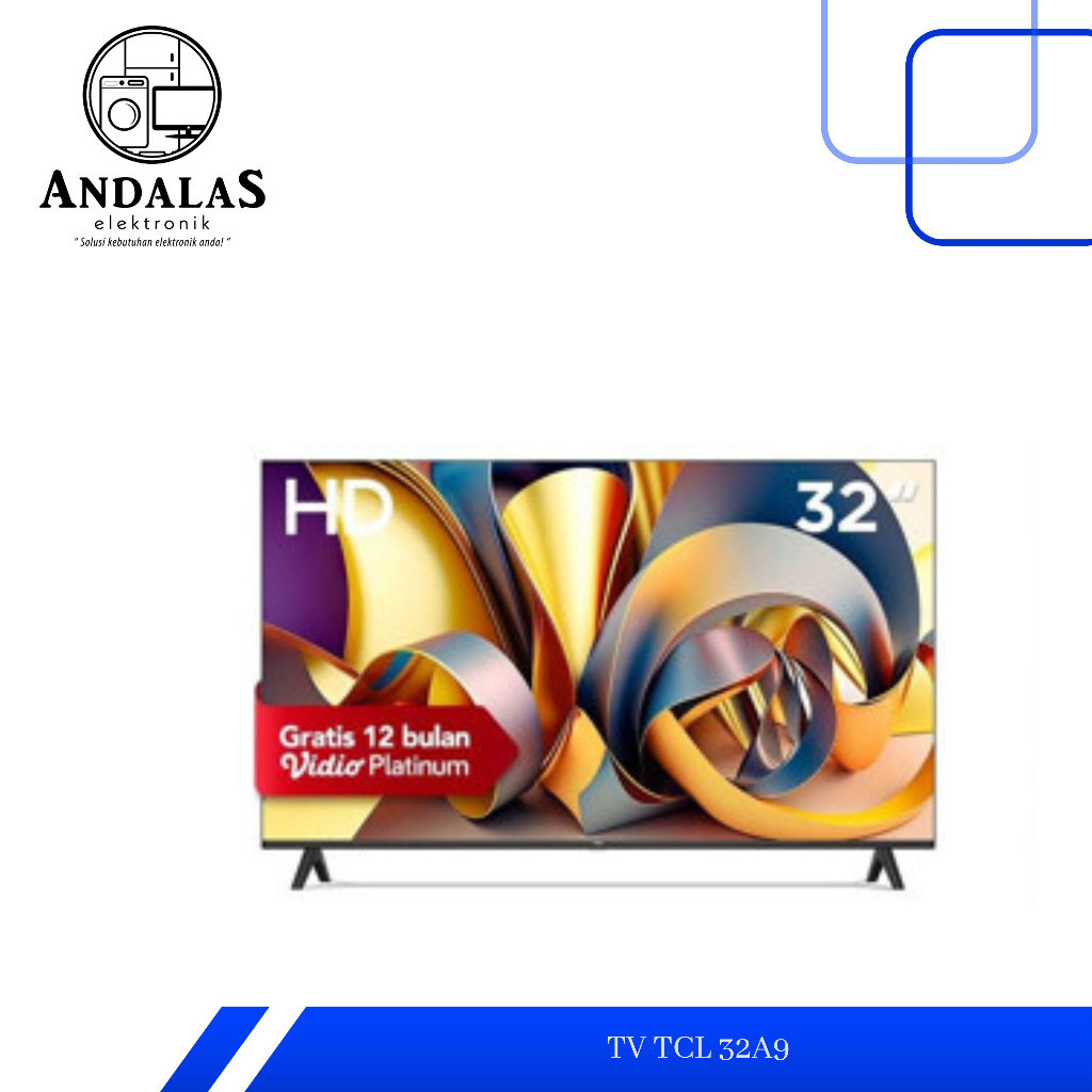 TCL SMART LED TV ANDROID 11 32 INC 32A9 DOLBY AUDIO GARANSI RESMI