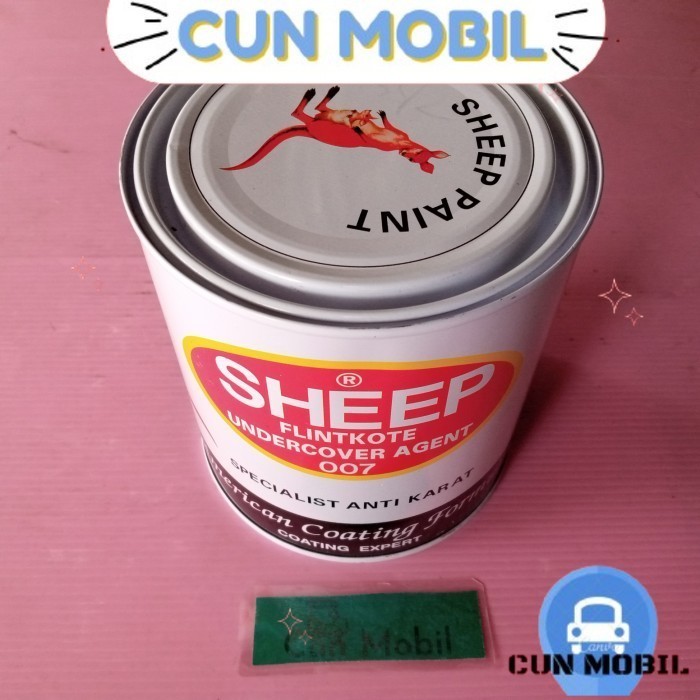 Flinkote Sheep 007 plingkut besi dak mobil seng chasis cat Anti karat CUN MOBIL