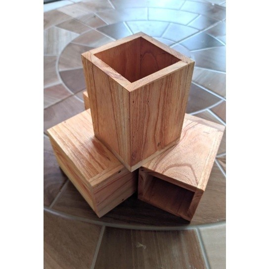 Kotak kayu serbaguna | Wadah kotak