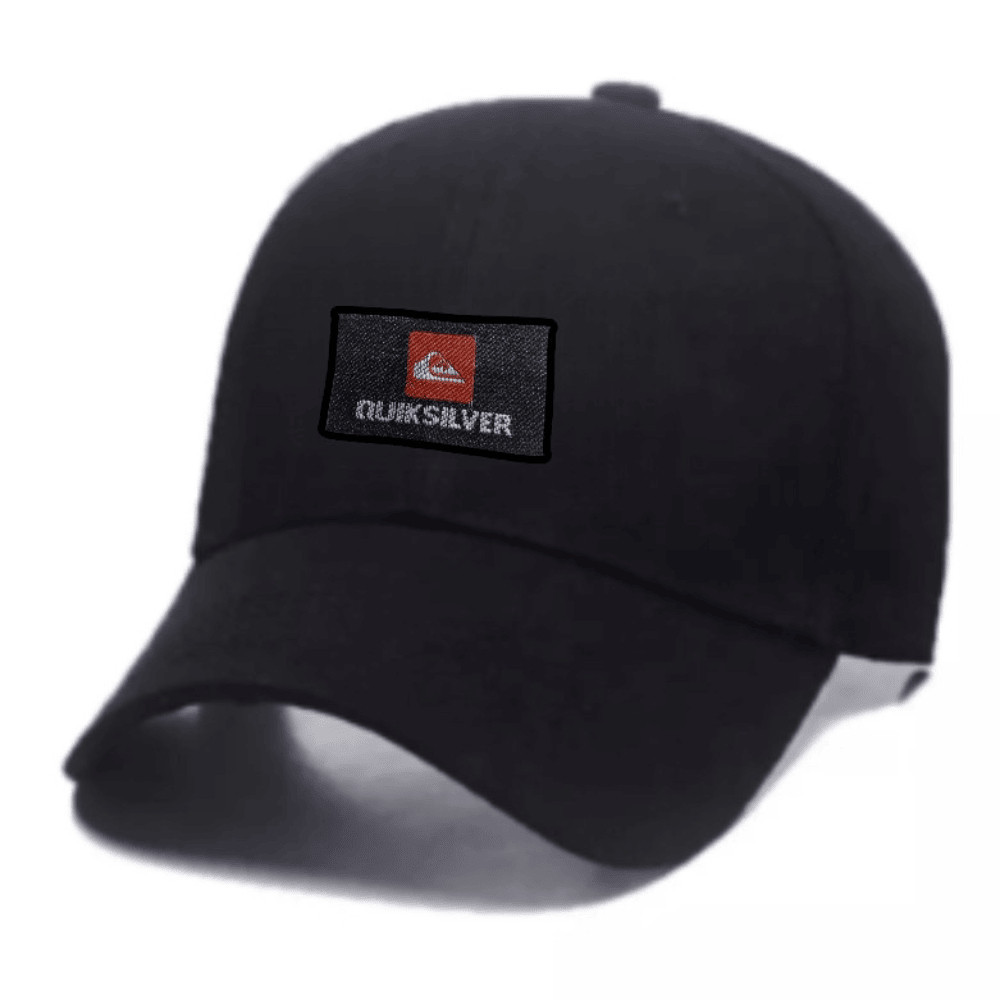 TOPI BISBOL POLO PRIA WANITA DISTRO TERKINI LEBEL BORDIR CAPS BLACK