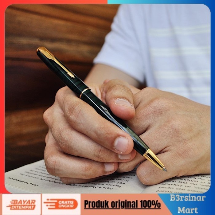 

[COD] DISKON Parker Sonnet Limited Edition Laque Forest Green Ballpoint Berkualitas