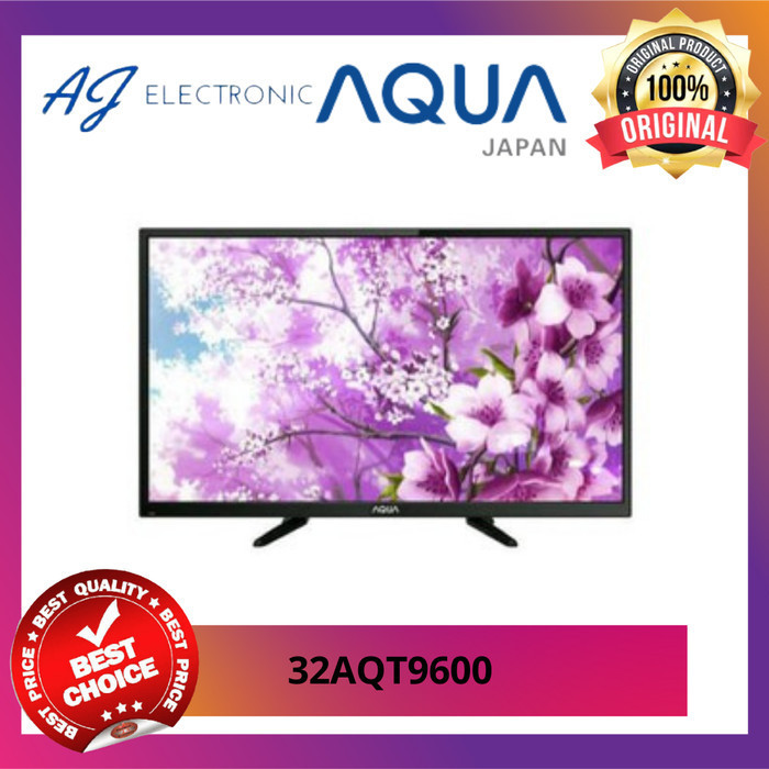 LED TV AQUA LE32AQT9600 / 32AQT9600 , 32 INCH USB MOVIE HDMI DIGITAL