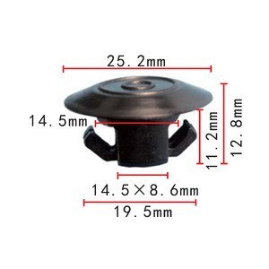 KANCING KLIP SIDE SKIRT MOBIL TOYOTA INNOVA 2005 - 2015