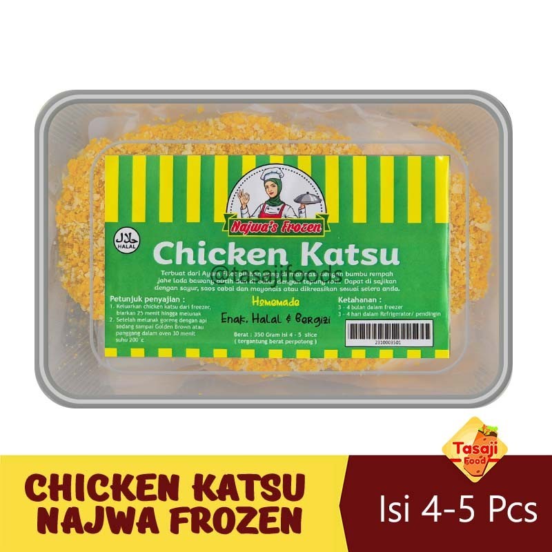

Chicken Katsu Najwa Frozen Isi 4-5 pcs