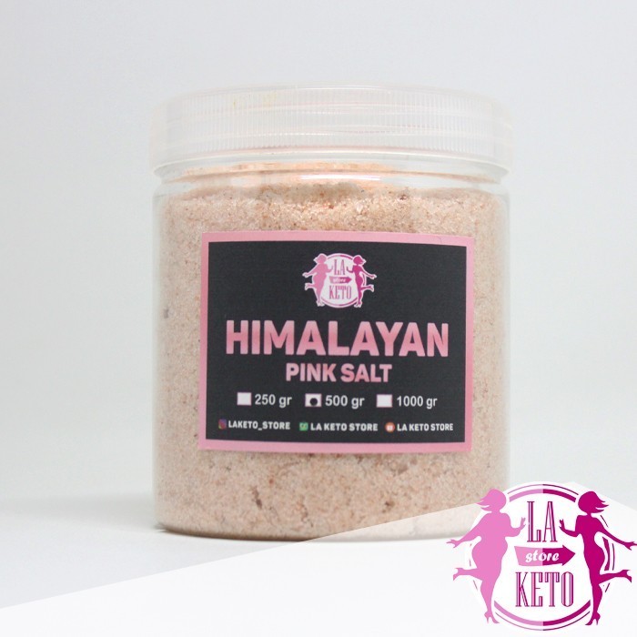 

Spesial Promo -sukron_86 FINE PINK HIMALAYAN SALT JAR | Garam Himalaya Halus Toples ORI @500gr