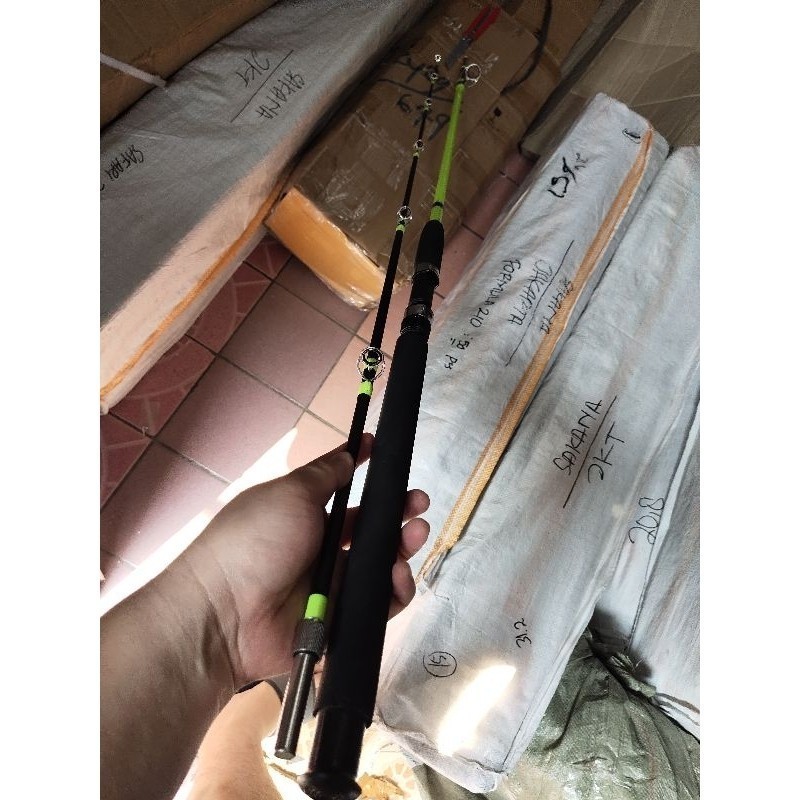 joran hugo classic bomuto drat 210cm 240cm 270cm joran solid laut drat