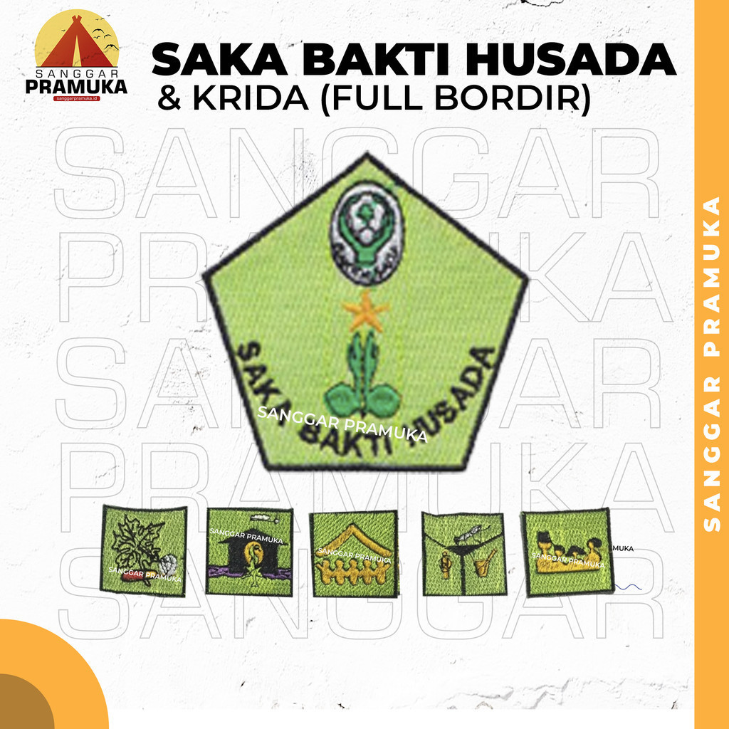 Saka Bakti Husada dan Krida Bakti Husada / Logo Saka Husada / Badge Bakti Husada