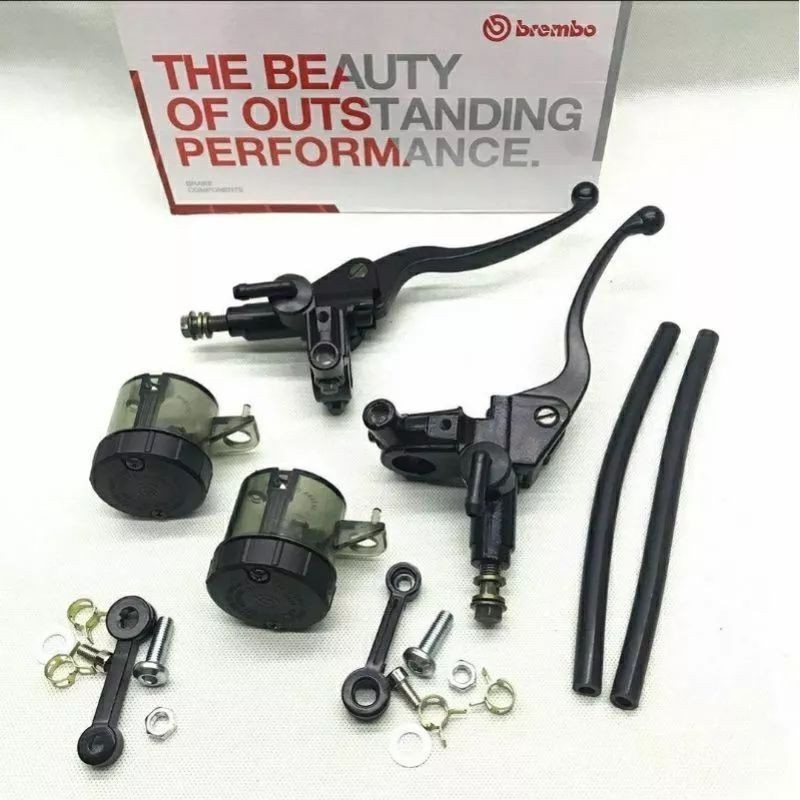 BIG SALE Master rem noname tabung smoke brembo kiri kanan pcx nmax rxking vixion byson ninja Fu vari