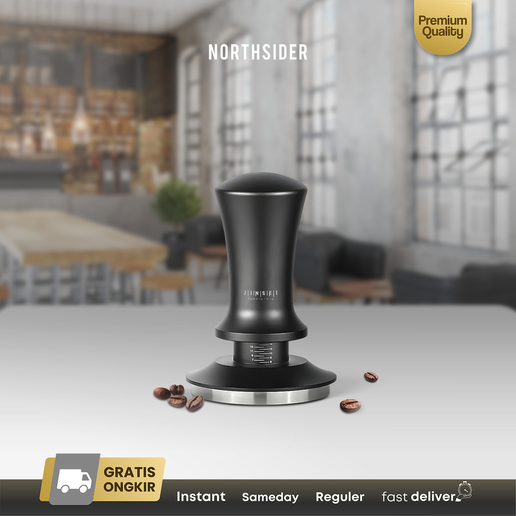 Jinsei Tamper kopi 58mm Consistent Adjustable Click tamper ZW-033