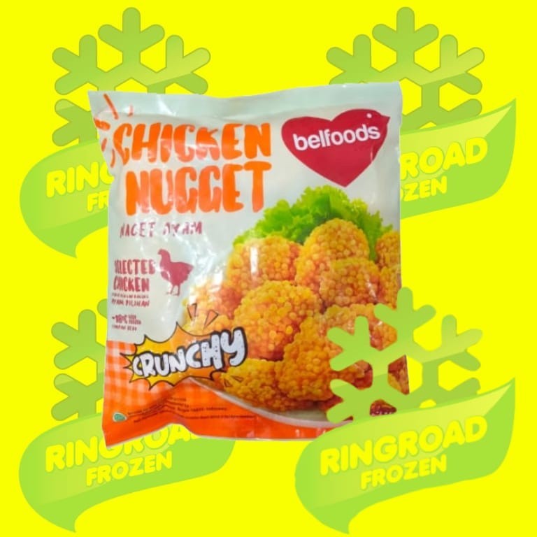 

BELFOODS CRUNCHY CHICKEN NUGGET 500 GR