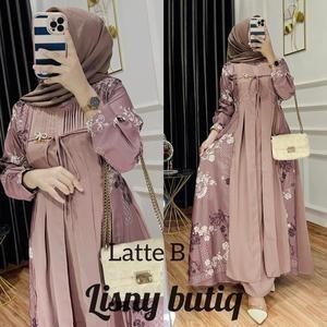 Gamis Claudia Premium / Gamis Lebaran 2024 Model Terbaru