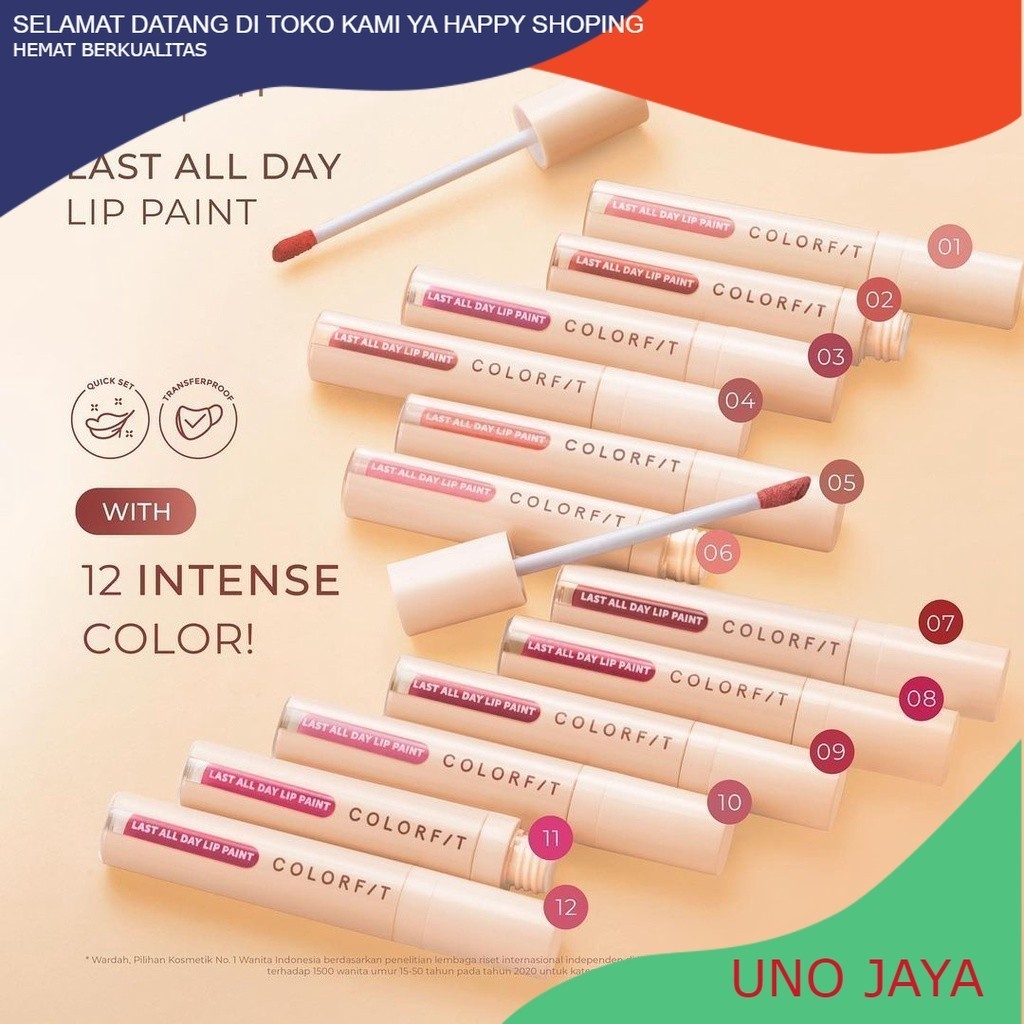 (UNO)wardah colorfit lip