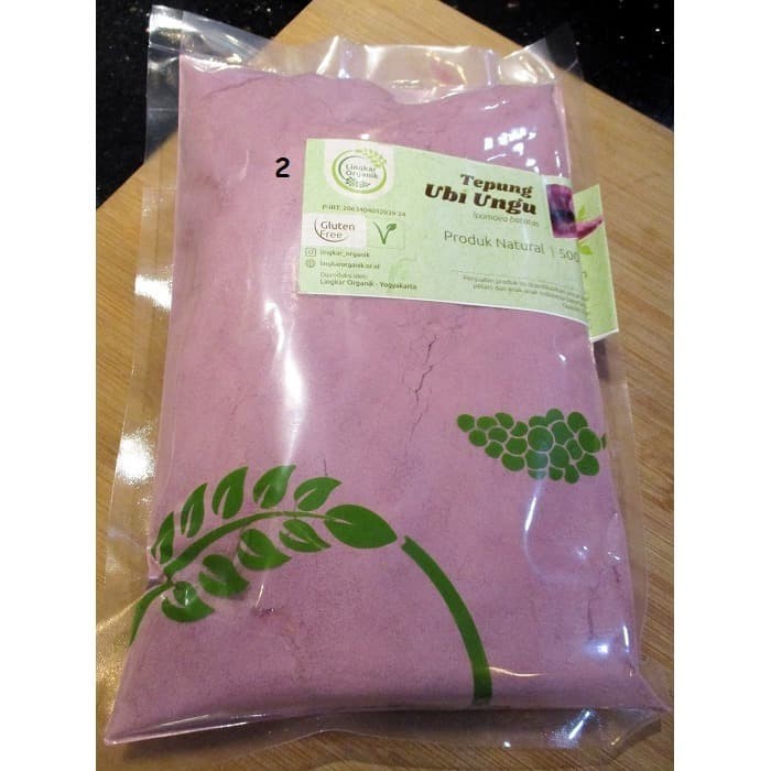 

[Ready] TEPUNG ORGANIK -TEPUNG UBI UNGU ORGANIK - TEPUNG UBI FREE GLUTEN 500gr
