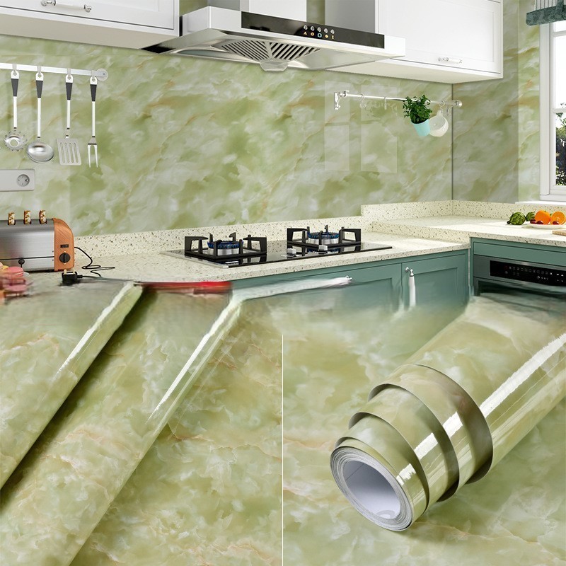 Wallpaper Motif Marmer/Stiker Marmer/Stiker Lantai Marmer Glossy