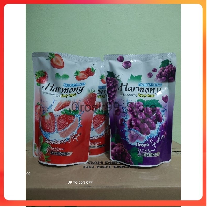 Sabun Harmony Cair 400ml/ Sabun cair Harmony aroma buah segar