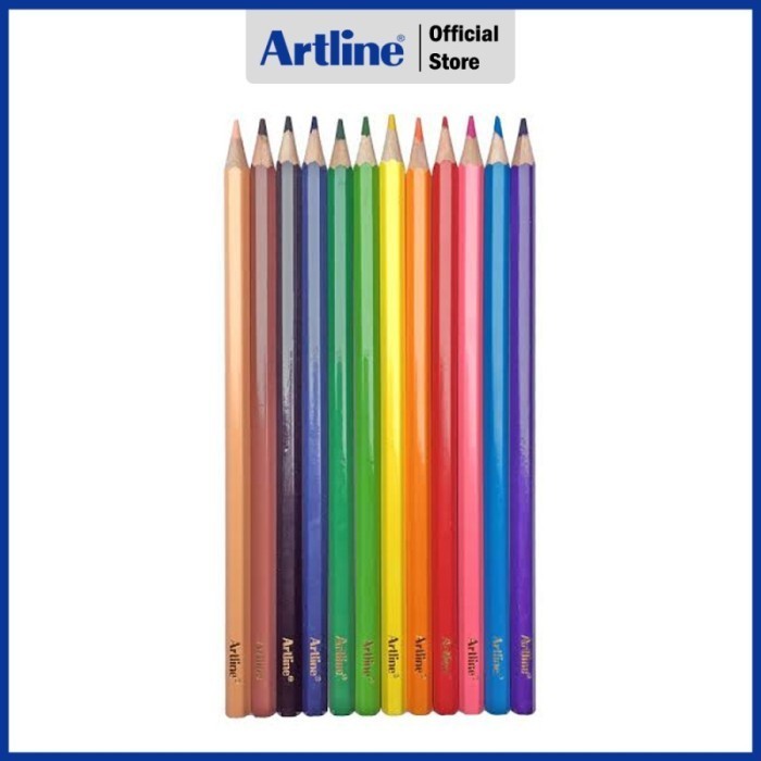

✨LARIS✨ -PENSIL WARNA ARTLINE SET 12 COLOUR ECP-A-12S