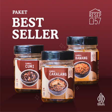 

Roux RESEP57 PAKET SAMBAL BEST SELLER (3PCS)