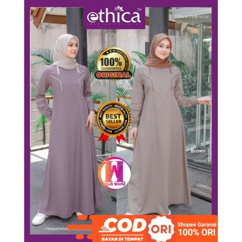 Ethica Original - Gamis Ethica Ayumi 396 Terbaru / Gamis Ethica Terbaru / Gamis Ethica Original / Ga