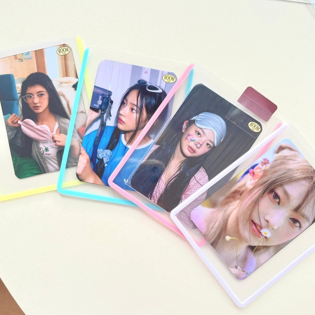 Top Loader Warna | Color Toploader PC Deco Photocard Holder KPOP Idol Star Card Album Polaroid Colle